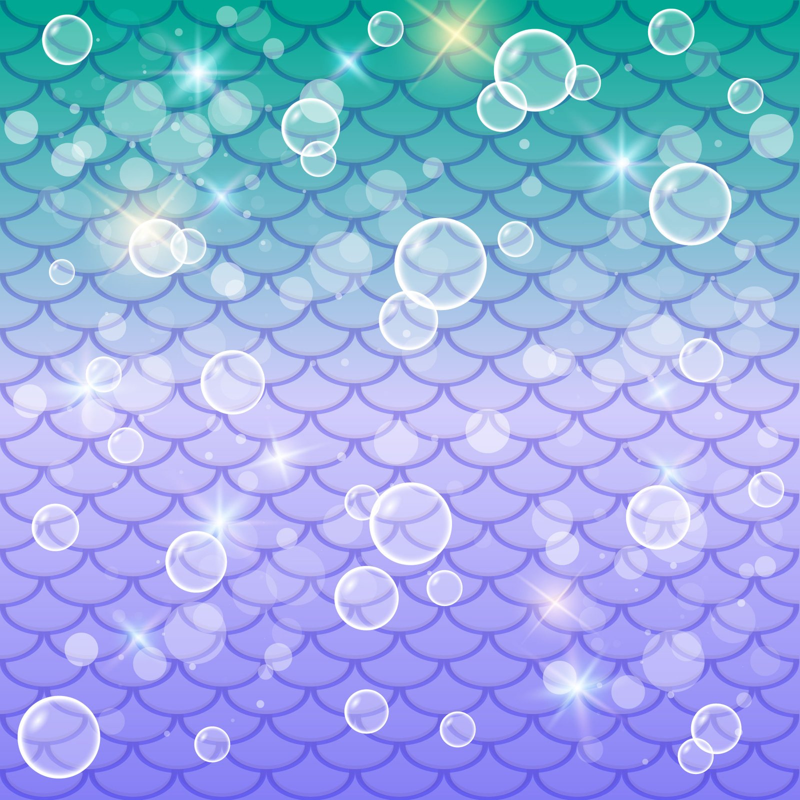 Mermaid Scales Background